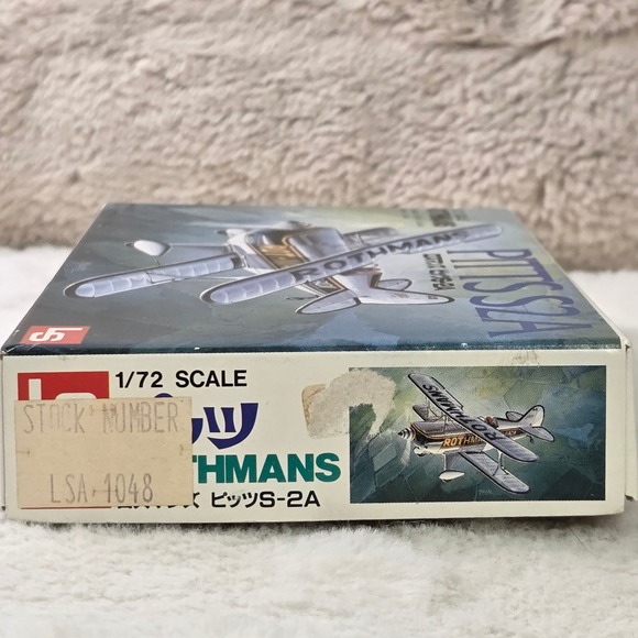 LS 1/72 Scale Pitts S2A Rothmans Biplane Model Kit A191 Open Box Sealed Parts - Picture 10 of 12